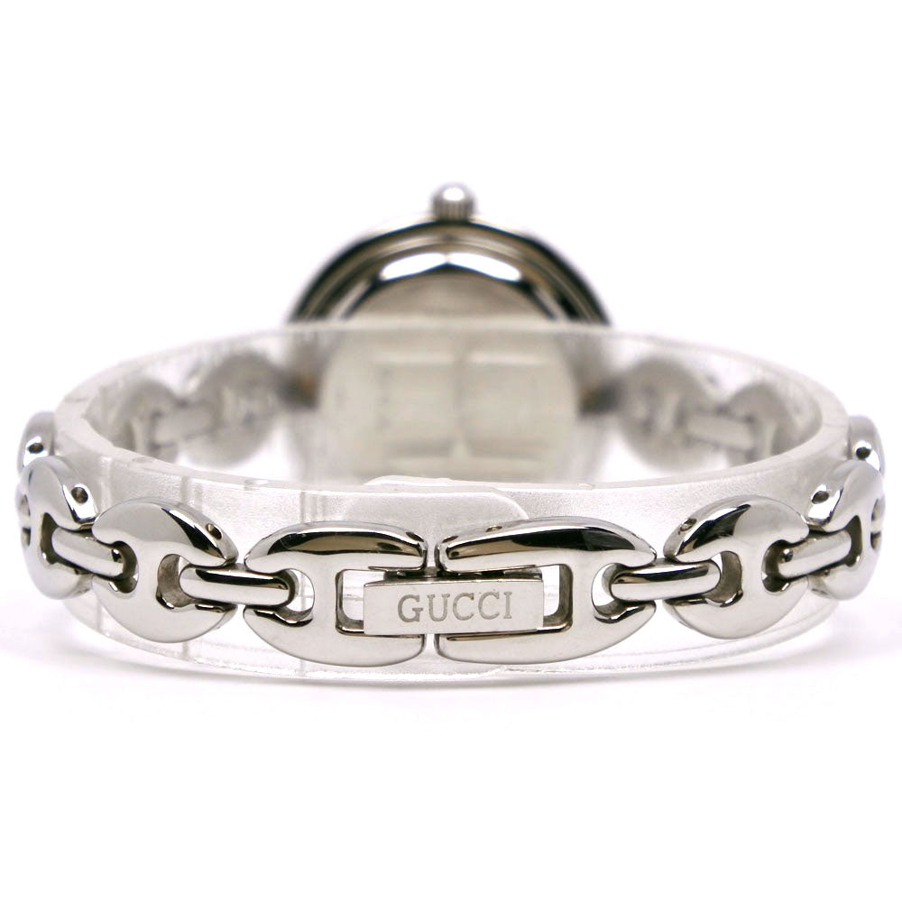 GUCCI Watches Quartz 11/12.2L Stainless Steel Silver Change bezel White dial Women Used Authentic