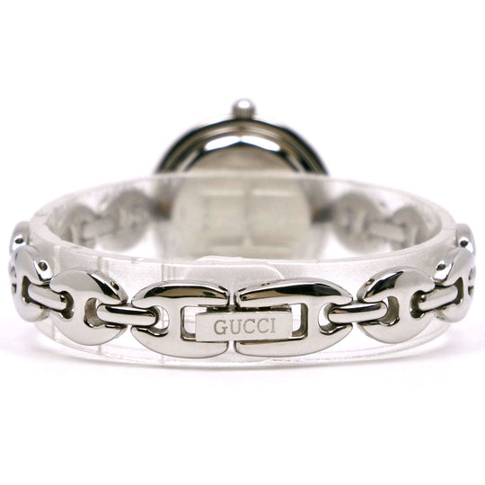GUCCI Watches Quartz 11/12.2L Stainless Steel Silver Change bezel White dial Women Used Authentic