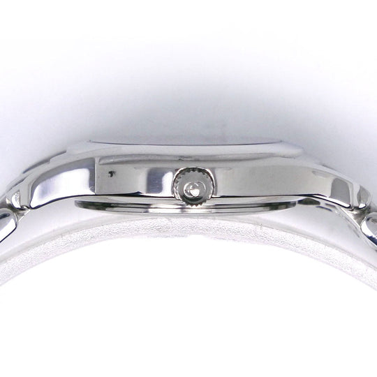 GUCCI Watches Quartz 5500L Stainless Steel Silver G class black dial Women Used Authentic