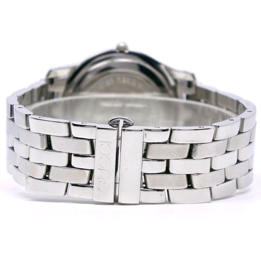 GUCCI Watches Quartz 5500M Stainless Steel Silver G class Silver dial mens Used Authentic