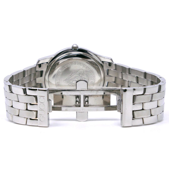 GUCCI Watches Quartz 5500M Stainless Steel Silver G class Silver dial mens Used Authentic