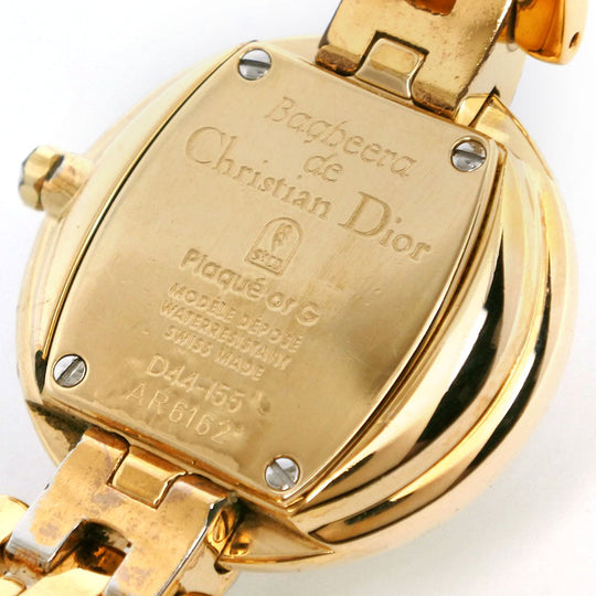 Dior Watches Quartz D44-155 Plated Gold gold 12P zirconia Bakira gold dial
