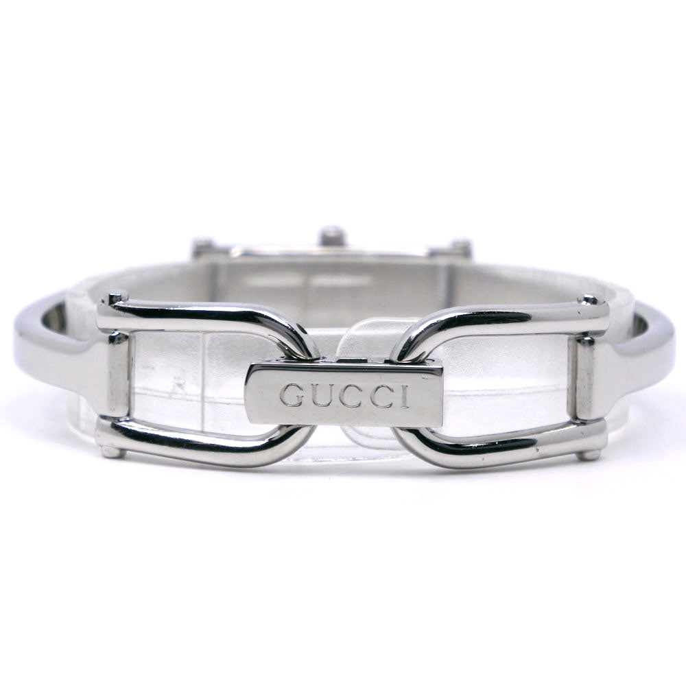 GUCCI Watches Quartz 1500L Stainless Steel Silver Silver dial Women Used Authentic