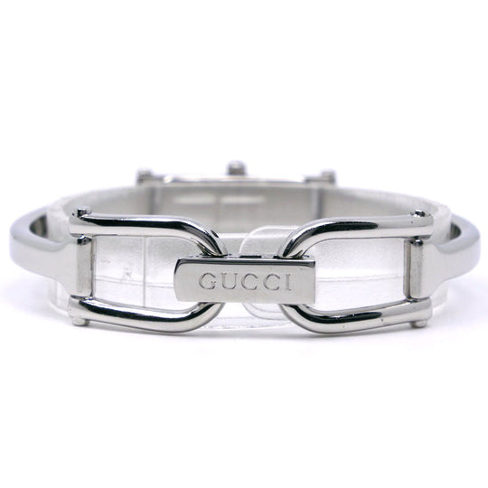 GUCCI Watches Quartz 1500L Stainless Steel Silver Silver dial Women Used Authentic