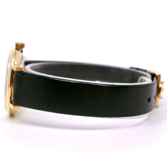 OMEGA Watches Hand Winding 511.04110 Plated Gold, embossed leather gold cal.625 Geneva gold dial Women Used Authentic