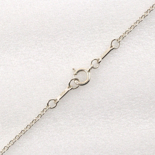 TIFFANY&Co. Necklace Silver925 Silver Elsa Peretti Open Heart Large Women Used Authentic