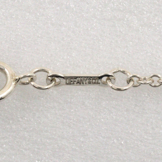 TIFFANY&Co. Necklace Silver925 Silver Elsa Peretti Open Heart Large Women Used Authentic