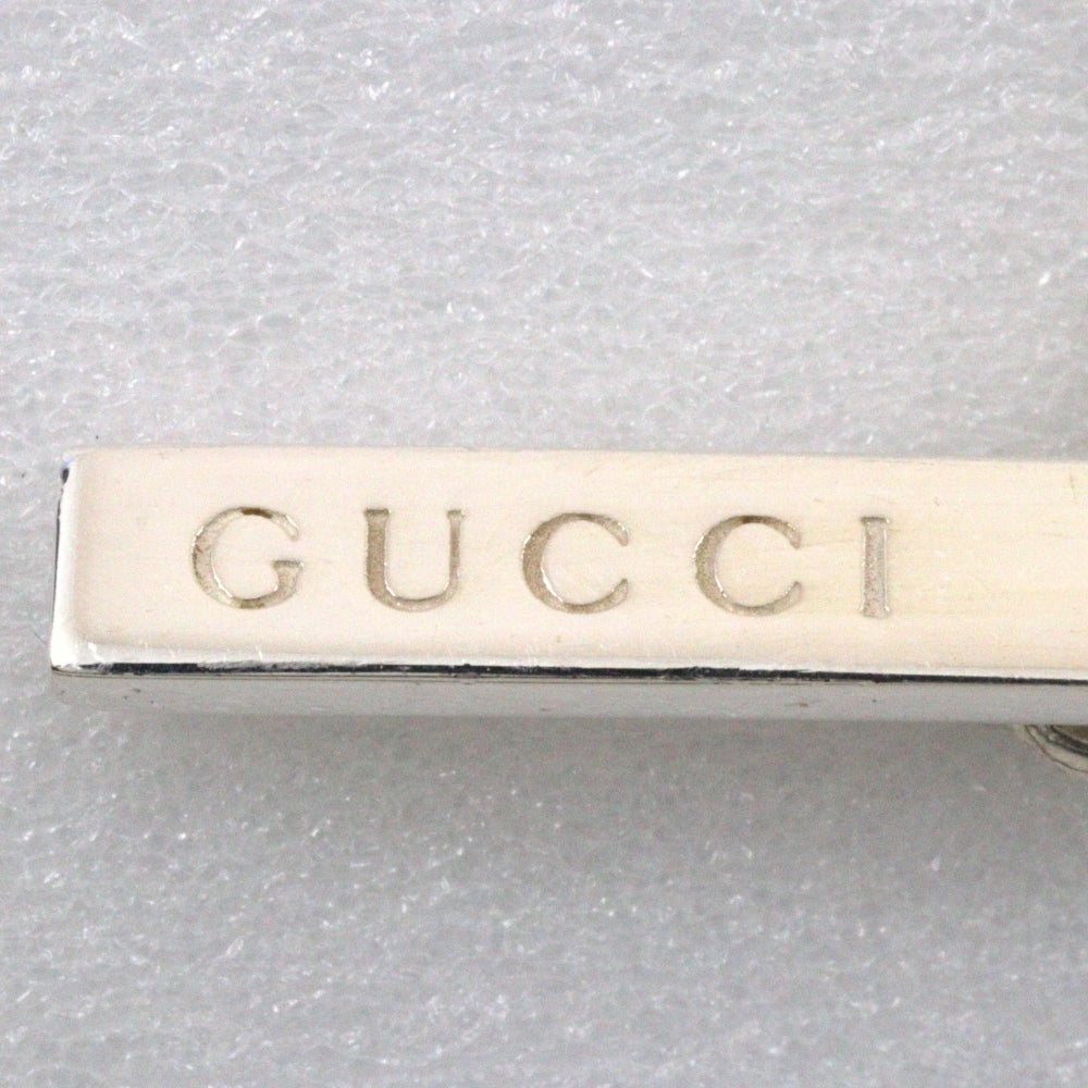 GUCCI bracelet Silver925 Silver Ball chain Interlocking G Women 16 Used Authentic
