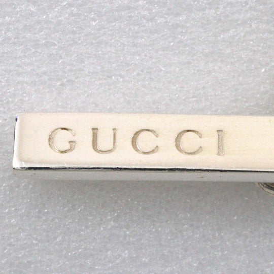 GUCCI bracelet Silver925 Silver Ball chain Interlocking G Women 16 Used Authentic