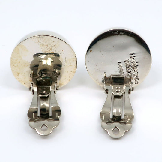 TIFFANY&Co. Earring Silver925 Silver vintage round Women Used Authentic
