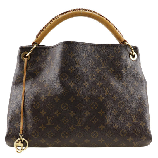 LOUIS VUITTON Shoulder Bag M40249 Monogram canvas Brown one belt ArtsyMM Women Used Authentic