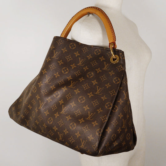 LOUIS VUITTON Shoulder Bag M40249 Monogram canvas Brown one belt ArtsyMM Women Used Authentic
