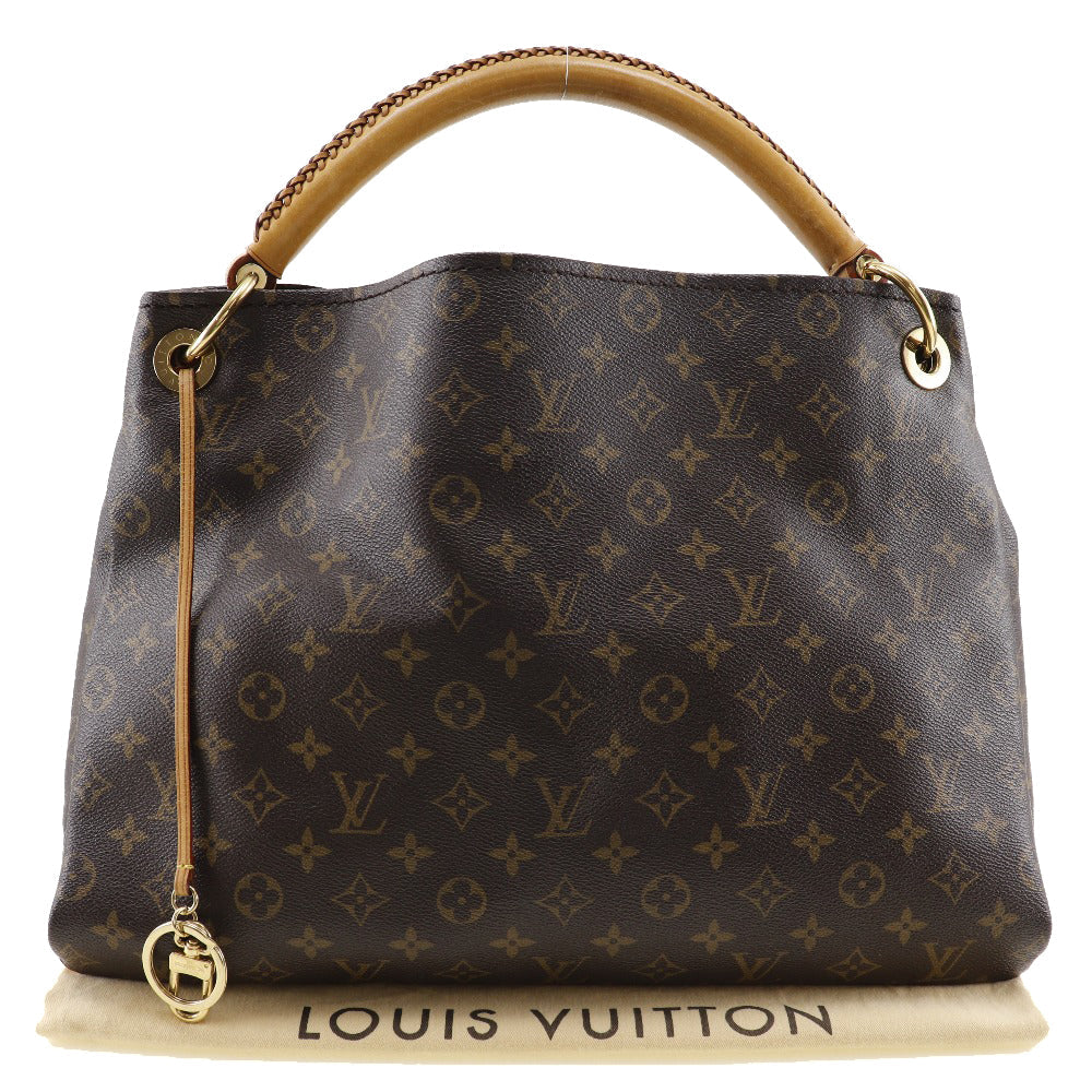 LOUIS VUITTON Shoulder Bag M40249 Monogram canvas Brown one belt ArtsyMM Women Used Authentic