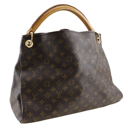 LOUIS VUITTON Shoulder Bag M40249 Monogram canvas Brown one belt ArtsyMM Women Used Authentic