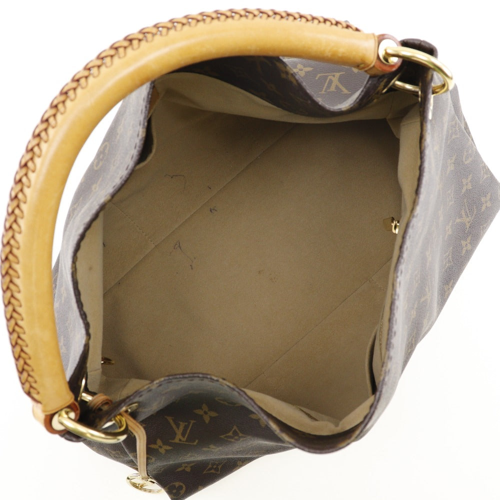 LOUIS VUITTON Shoulder Bag M40249 Monogram canvas Brown one belt ArtsyMM Women Used Authentic