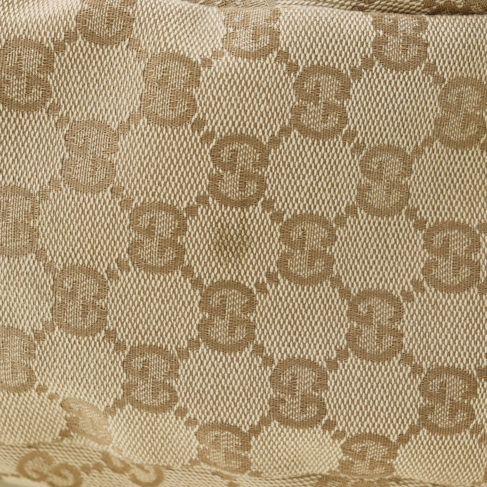 GUCCI Tote Bag 130736 GG canvas beige Women Used Authentic