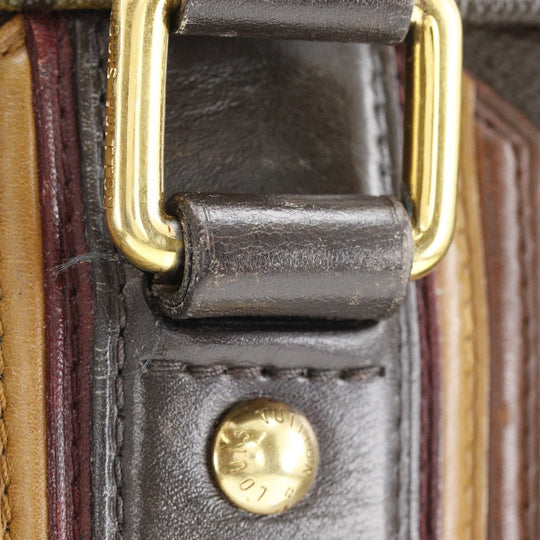 LOUIS VUITTON Handbag M95529 Monogram canvas Brown Monogram Bekia Porto Document Vertical mens Used Authentic