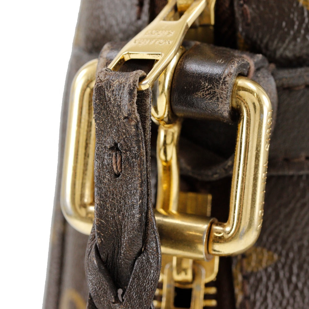 LOUIS VUITTON Handbag M95529 Monogram canvas Brown Monogram Bekia Porto Document Vertical mens Used Authentic