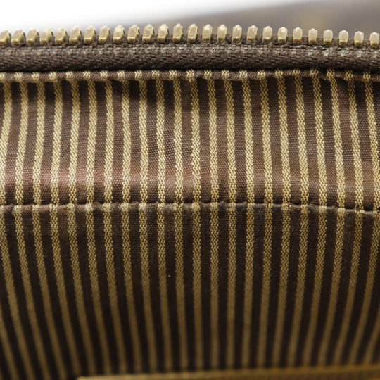 LOUIS VUITTON Handbag M95529 Monogram canvas Brown Monogram Bekia Porto Document Vertical mens Used Authentic