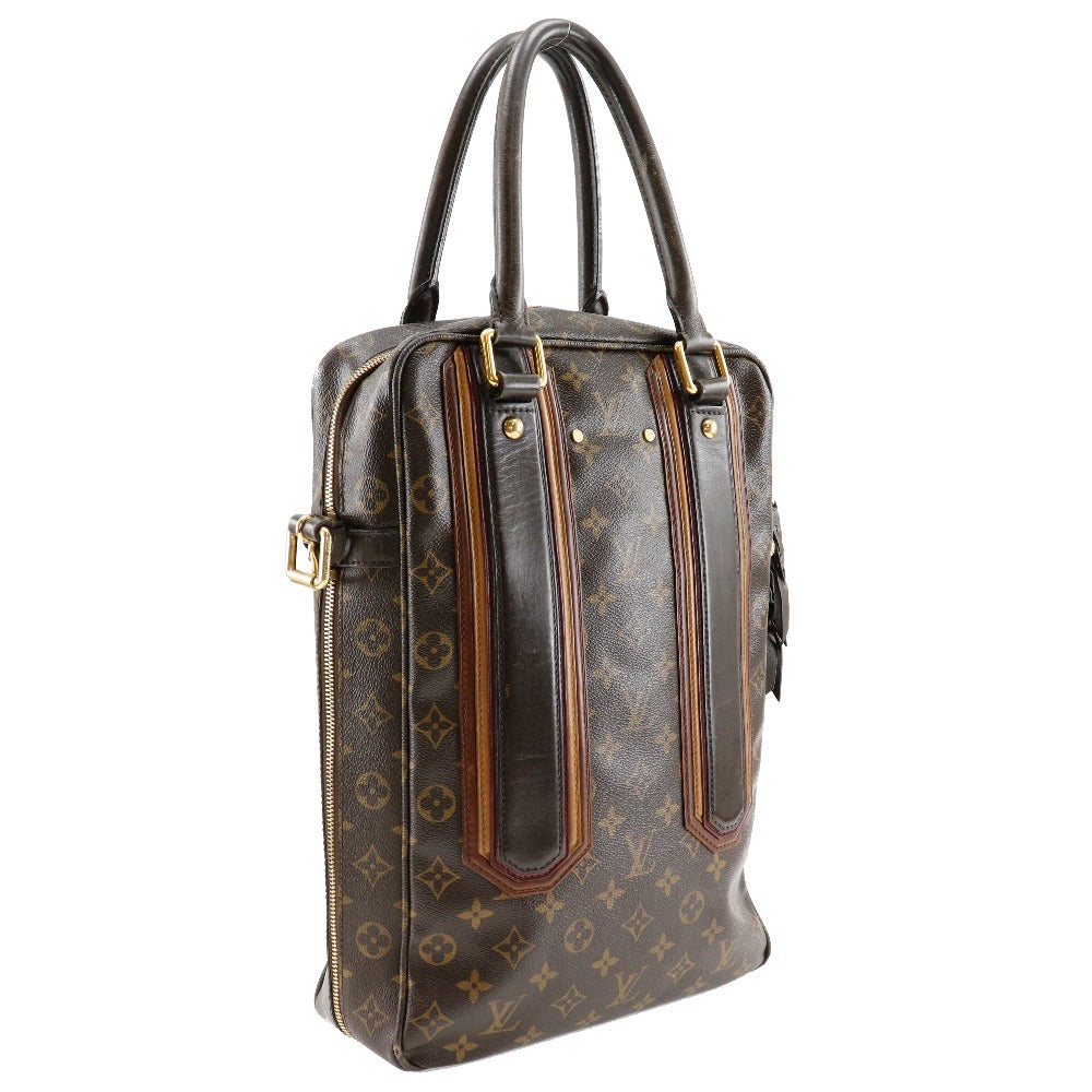 LOUIS VUITTON Handbag M95529 Monogram canvas Brown Monogram Bekia Porto Document Vertical mens Used Authentic