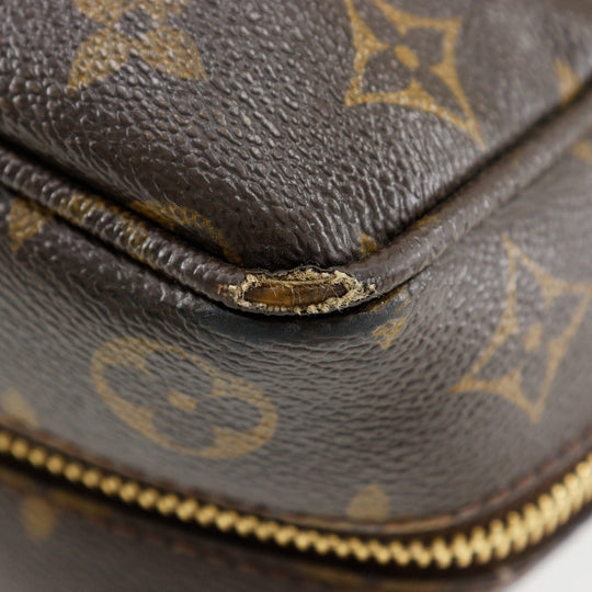 LOUIS VUITTON Handbag M95529 Monogram canvas Brown Monogram Bekia Porto Document Vertical mens Used Authentic