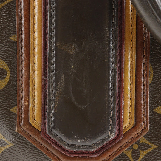 LOUIS VUITTON Handbag M95529 Monogram canvas Brown Monogram Bekia Porto Document Vertical mens Used Authentic