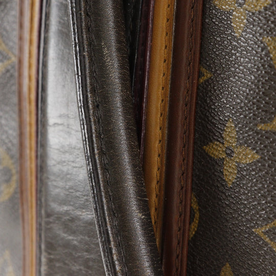 LOUIS VUITTON Handbag M95529 Monogram canvas Brown Monogram Bekia Porto Document Vertical mens Used Authentic