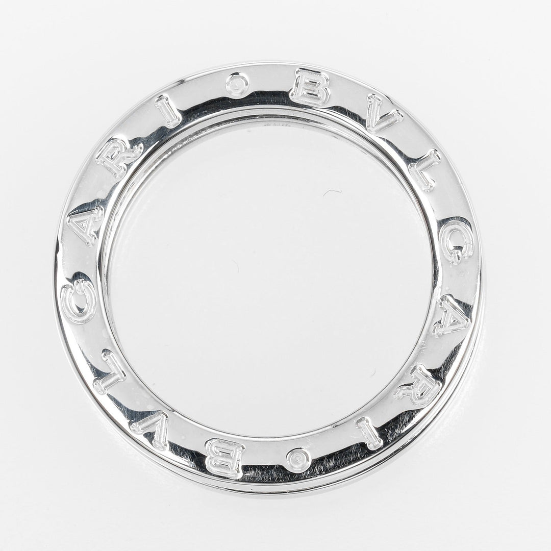 BVLGARI Ring B.ZERO1 Silver925, Ceramic Black, Silver Be zero one save the children Women 51 Used Authentic