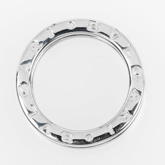 BVLGARI Ring B.ZERO1 Silver925, Ceramic Black, Silver Be zero one save the children Women 51 Used Authentic