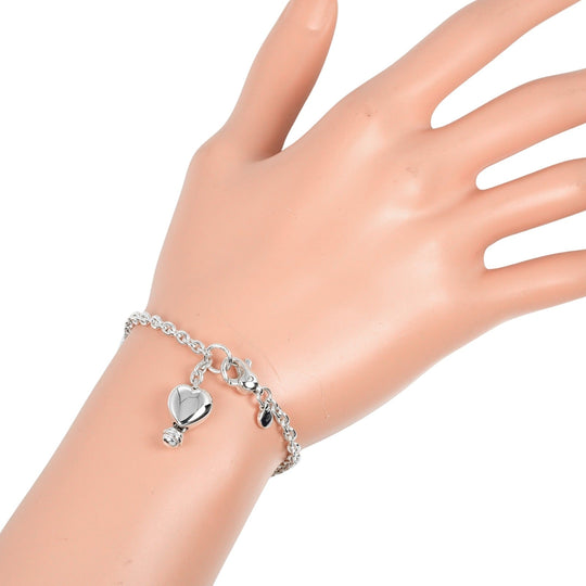 TIFFANY&Co. bracelet Silver925 Silver vintage Heart vintage Women Used Authentic