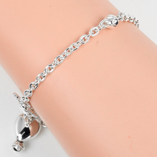 TIFFANY&Co. bracelet Silver925 Silver vintage Heart vintage Women Used Authentic