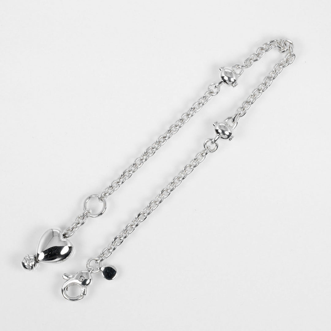 TIFFANY&Co. bracelet Silver925 Silver vintage Heart vintage Women Used Authentic