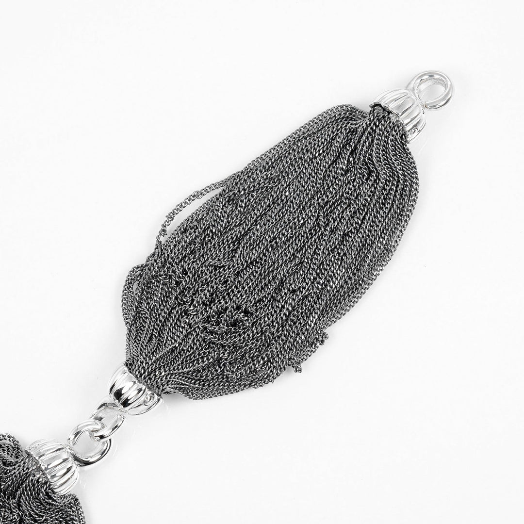 TIFFANY&Co. bracelet Silver925 Silver Multistrand Vintage Women Used Authentic