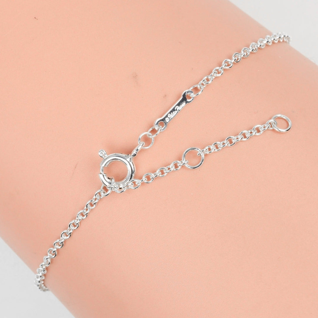 TIFFANY&Co. bracelet Silver925 Silver Olive leaf heart Women Used Authentic