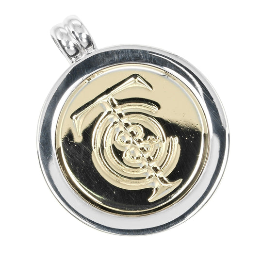 TIFFANY&Co. Pendant top Silver925, K18 Yellow Gold Silver T & C coin Women(Unisex) Used Authentic