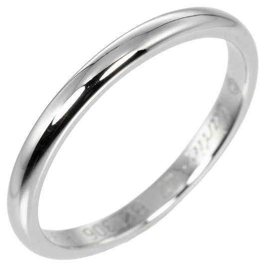 CARTIER Ring Pt950Platinum Silver 1895 wedding Women 47 Used Authentic
