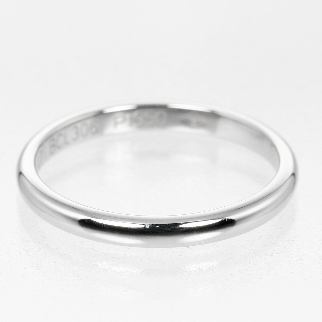 CARTIER Ring Pt950Platinum Silver 1895 wedding Women 47 Used Authentic