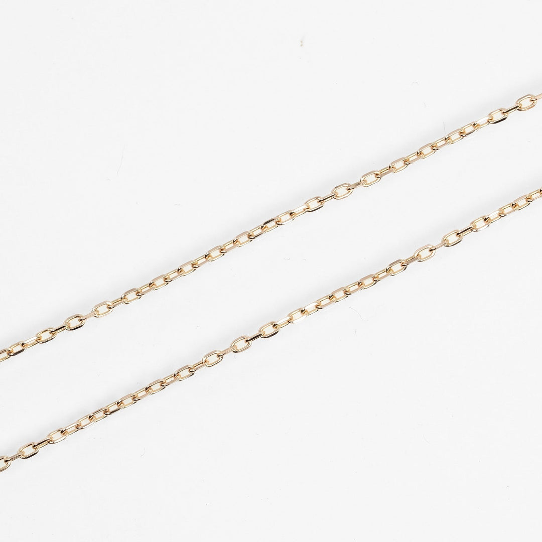 CARTIER Necklace K18 Gold, YG PG WG gold Trinity heart Women Used Authentic