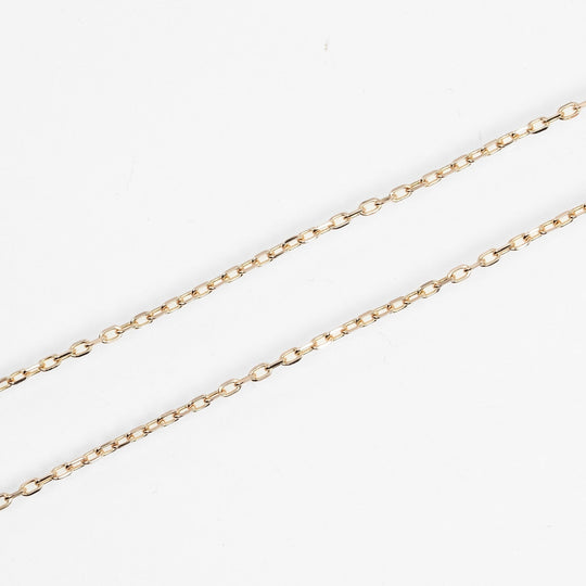 CARTIER Necklace K18 Gold, YG PG WG gold Trinity heart Women Used Authentic
