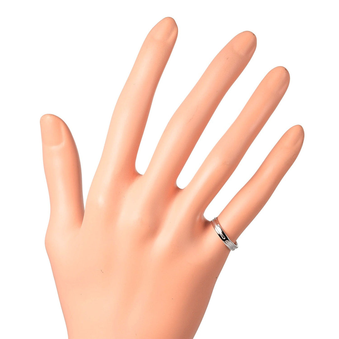 HERMES Ring K18 white gold White gold 2.42g Ann Platt Women Used Authentic