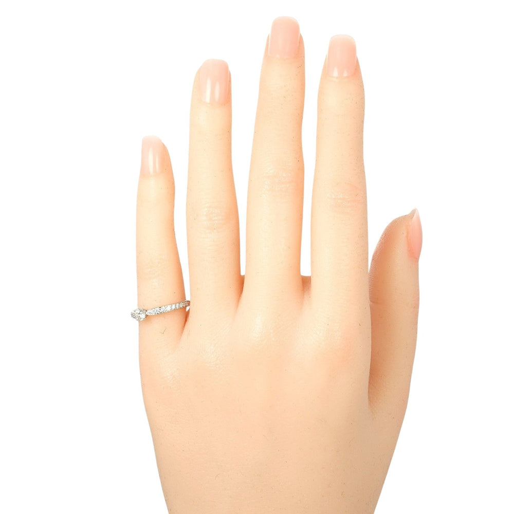 TIFFANY&Co. Ring 0.19ct VVS1/I/3EX Pt950Platinum, Diamond Silver harmony Women Used Authentic