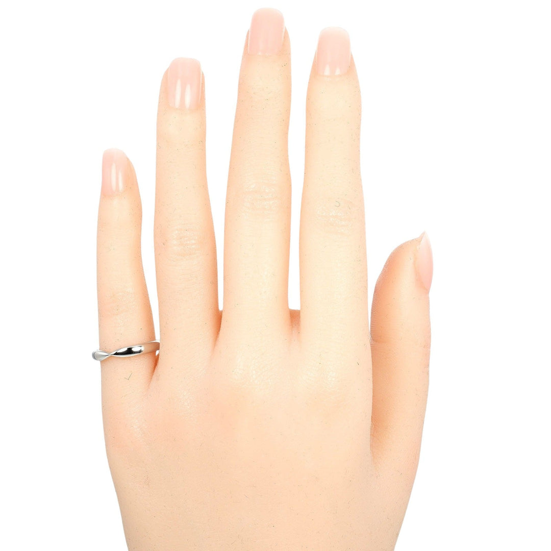 TIFFANY&Co. Ring Pt950Platinum Silver harmony Women Used Authentic