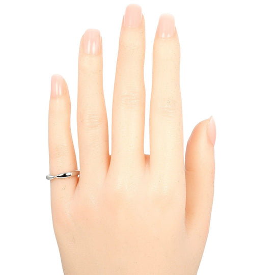 TIFFANY&Co. Ring Pt950Platinum Silver harmony Women Used Authentic