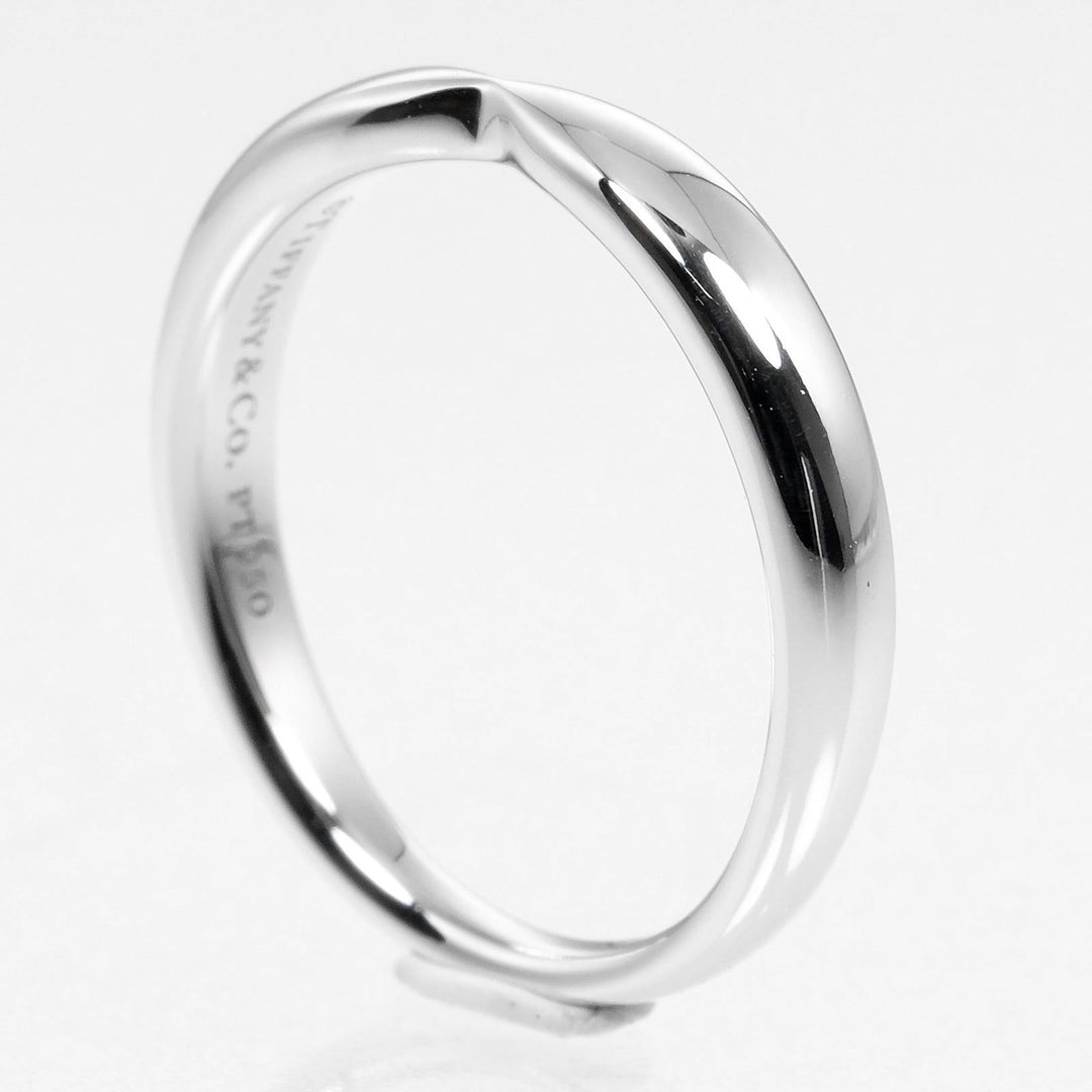 TIFFANY&Co. Ring Pt950Platinum Silver harmony Women Used Authentic