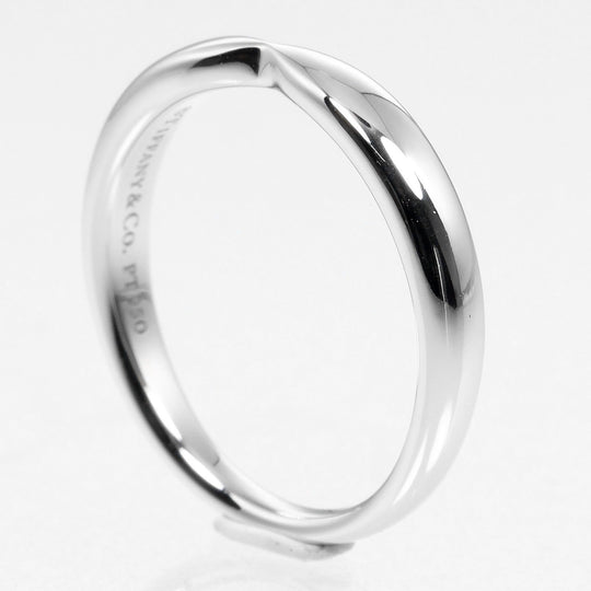 TIFFANY&Co. Ring Pt950Platinum Silver harmony Women Used Authentic