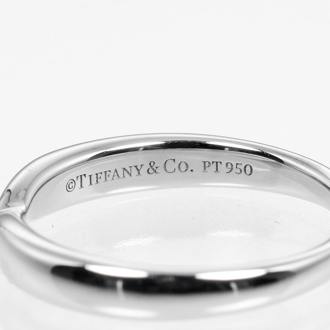 TIFFANY&Co. Ring Pt950Platinum Silver harmony Women Used Authentic