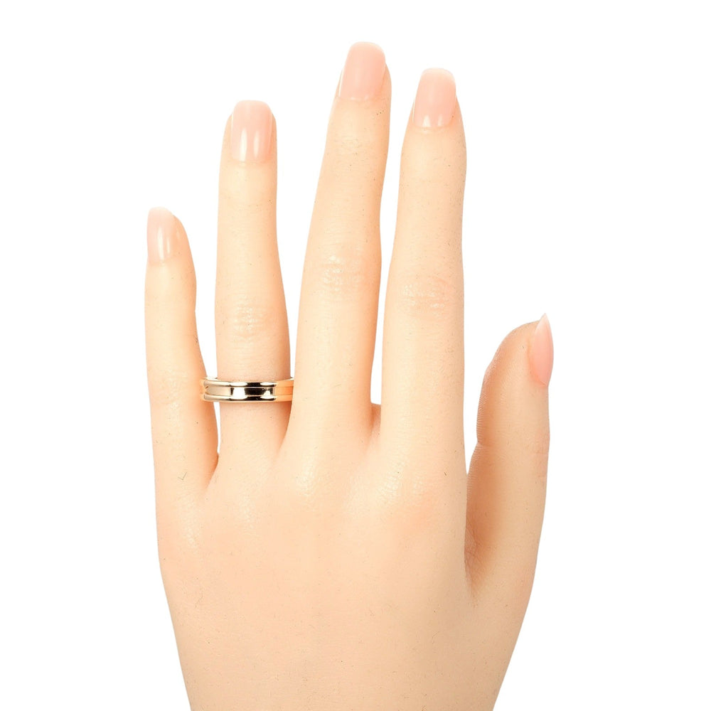 BVLGARI Ring K18 Pink Gold gold Be Zero One XS 1 Band mens 55 Used Authentic