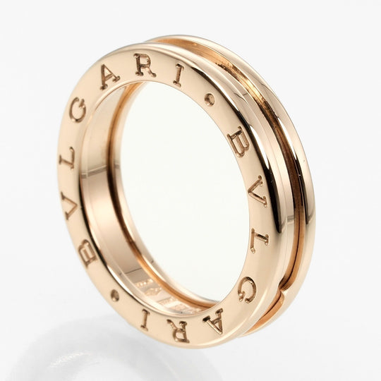 BVLGARI Ring K18 Pink Gold gold Be Zero One XS 1 Band mens 55 Used Authentic