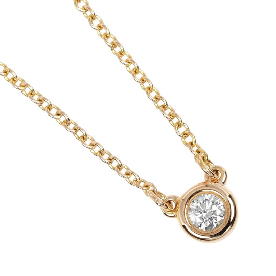TIFFANY&Co. Necklace K18 Pink Gold gold Top width 0.2" By the yard Women Used Authentic