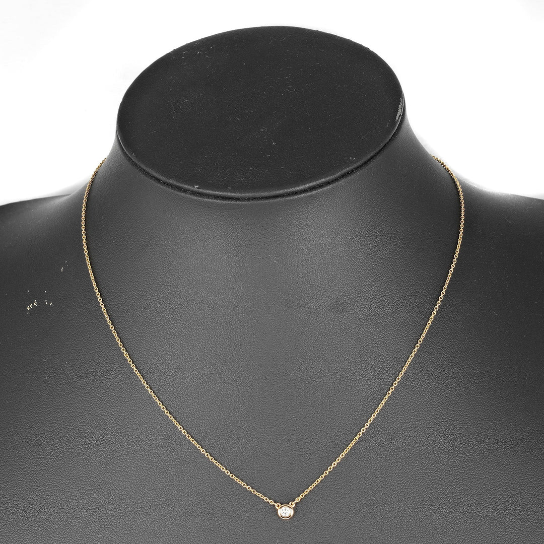 TIFFANY&Co. Necklace K18 Pink Gold gold Top width 0.2" By the yard Women Used Authentic